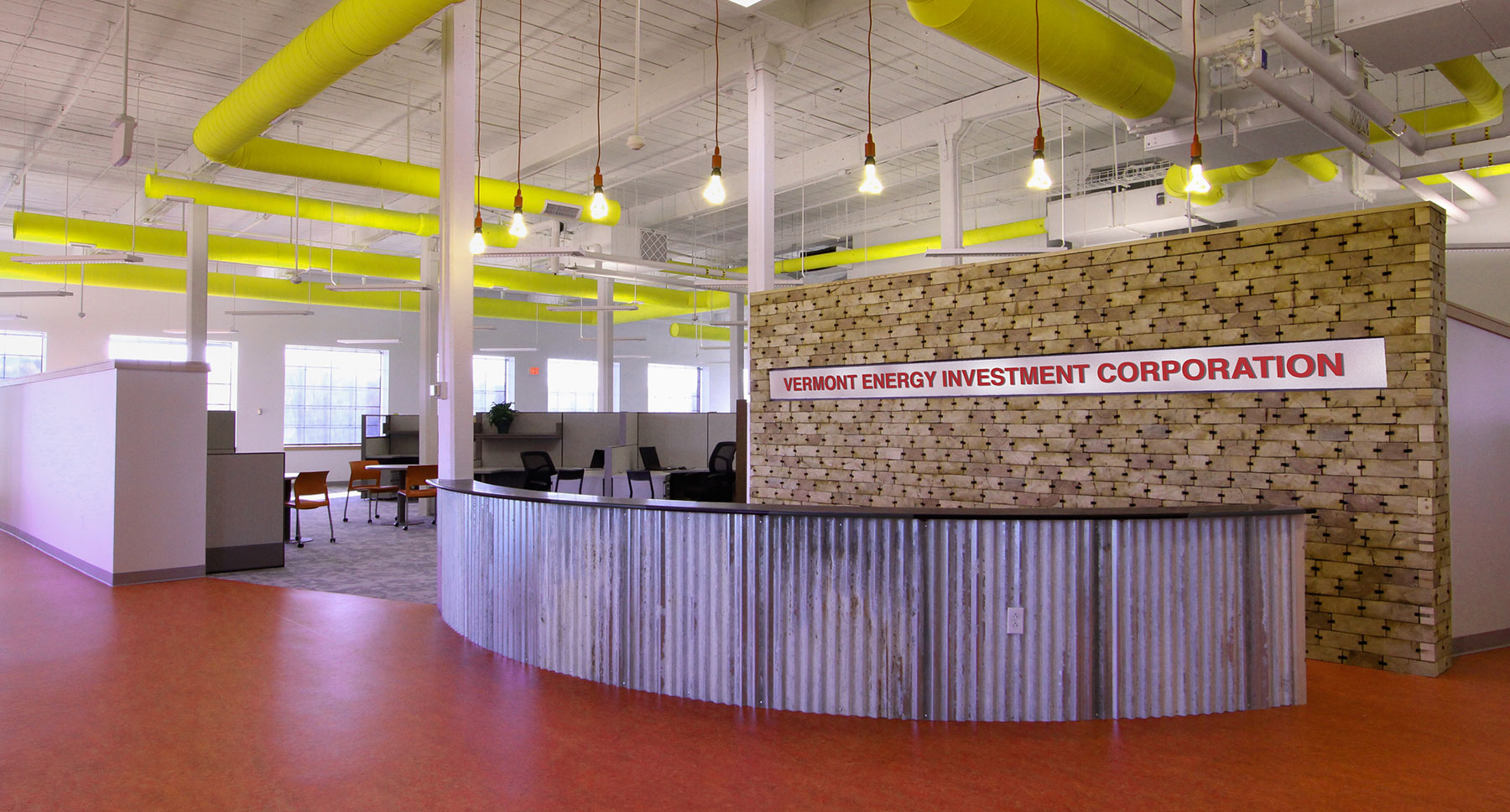 Commercial Interior Design VEIC Vermont Energy Investment Corporation