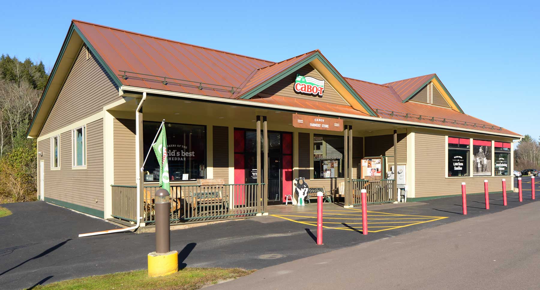 Cabot Cheese Vermont retail store exterior