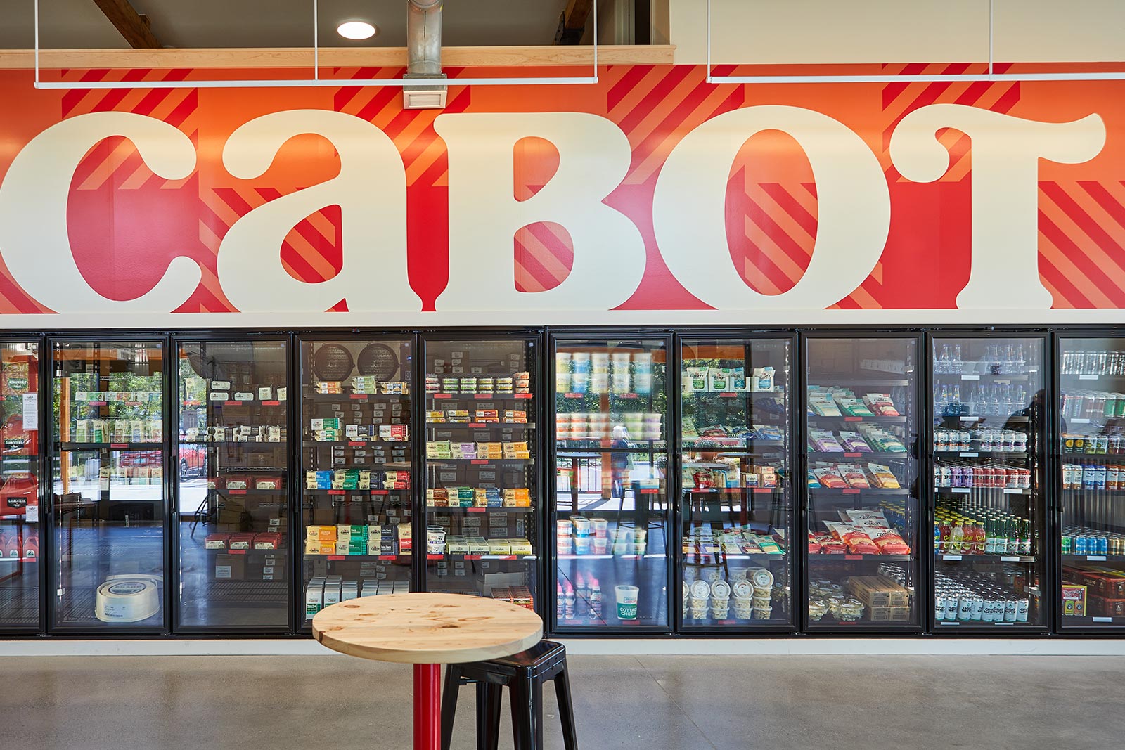 Cabot Creamery retail interior design